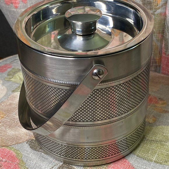 Il Mulino NY Small Ice Bucket Double Walled Stainless Steel India Nice Condition - Picture 7 of 7